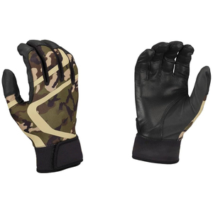Gants de frappe de baseball PROVEN ENTERPRISES en cuir, couleurs et tailles personnalisables, légers, durables, fermeture à enfiler, gants longs - Product Image 1