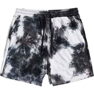 กางเกงขาสั้นออกกำลังกายสไตล์สตรีทแวร์ลายไทไดสำหรับผู้ชาย - Product Image 6