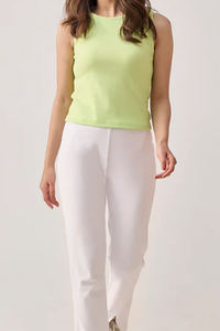 เสื้อกล้ามถักสำหรับผู้หญิงใส่หน้าร้อน ระบายอากาศได้ดี แบบสั้น แฟชั่นสำหรับผู้หญิง - Product Image 3