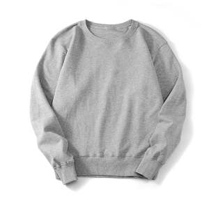 เสื้อสเวตเชิ้ตคอกลมสีชมพูสด ทรงปกติ ผ้าถักสีพื้น แขนยาว สวมใส่สบาย เหมาะสำหรับทุกเพศ - Product Image 3