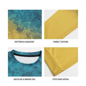 เสื้อตกปลาแบบมีฮู้ดลายพรางพิมพ์ลายแบบซับลิเมชั่น แห้งเร็ว มีช่องสำหรับนิ้วโป้ง พร้อมกระเป๋า  ปรับแต่งได้อย่างมืออาชีพ - Product Image 6
