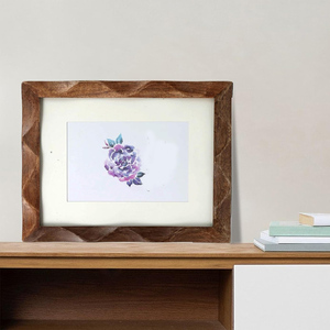 Table de bureau moderne rustique en bois de qualité supérieure, finition lisse, faite à la main, écologique, pièce de décoration contemporaine pour la maison - Product Image 4