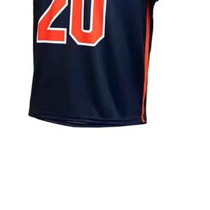 Nueva Llegada: Uniforme Deportivo de Lacrosse para Hombre, Flexible, Transpirable, con Estampado Digital, Mezcla de Algodón y Spandex - Product Image 5