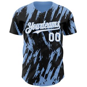 Maillot de baseball personnalisé à manches courtes unisexe 100 % coton biologique antibactérien col en V - Product Image 2