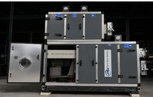 Unidad de Manejo de Aire (UMA) de Doble Planta con Motor AC, Alto Flujo de Aire, para Cuartos Limpios, con Filtración, Refrigeración y Calefacción para Aplicaciones Farmacéuticas - Product Image 6