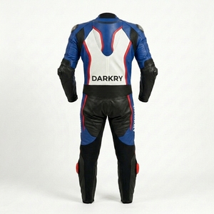 Combinaison de course en cuir personnalisée pour moto, équipement de protection pour motard, vêtements de motard pour la piste, en cuir de vachette, fabricant OEM - Product Image 3