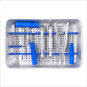 Kit d'instruments chirurgicaux en acier inoxydable pour l'extraction de vis orthopédiques cassées, Fabricant OEM - Product Image 3