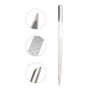 Pousse-cuticules S-516 pour salon de beauté, outils de dépose de vernis gel acrylique, nettoyeur d'ongles double extrémité pour ongles artificiels - Product Image 5