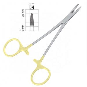 Precio barato TC 5,25 "Crile soporte de aguja de madera y fórceps de arteria instrumento quirúrgico médico de acero inoxidable - Product Image 1