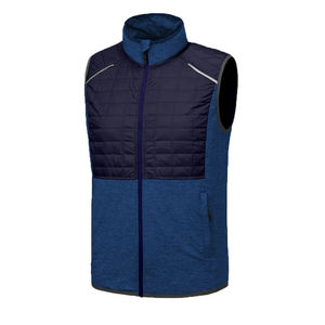 เสื้อแจ็คเก็ตแฟชั่นคุณภาพสูงสำหรับฤดูหนาว เสื้อกั๊กพัฟเฟอร์แบบไม่มีแขนสำหรับผู้ชาย เสื้อแจ็คเก็ตพัฟเฟอร์แบบไม่มีแขน - Product Image 5