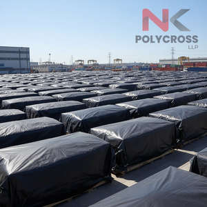 Bâche en plastique résistante à la décoloration, stabilisée aux UV, robuste et imperméable pour la construction extérieure et l'agriculture - Product Image 5