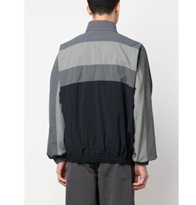 Latest Design Outdoor Casual Sportswear Waterproof Windbreaker Jacket With Zipper 100% Polyester Custom Color <b>Block</b> Rain Jacket - Product Image 3