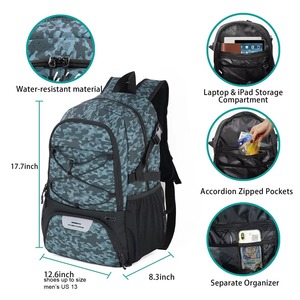 Sac de basketball multifonctionnel pour activités de plein air, design 2026, logo personnalisé, vente en gros, pour hommes et femmes - Product Image 6