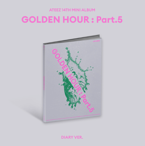 ATEEZ 14TH MINI ALBUM GOLDEN HOUR: Part.5 (Versión PHOTOBOOK) CD de Música K-Pop (Plástico y Papel, Idioma Coreano, Todas las Edades) Mod - Product Image 3