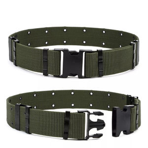 Ceinture Jaune de Qualité Supérieure, Nouvelle Ceinture de Sécurité Stable pour Hommes, Ceinture Tactique Stable, Ceinture de Taille à Boucle à Libération Rapide Personnalisable - Product Image 4