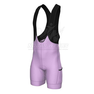 Cuissard de cyclisme respirant en tissu extensible haute performance avec rembourrage, contrôle de l'humidité, pour la course sur route et les activités de plein air - Product Image 3