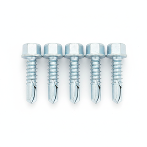 PDC Hex Head Self-Drilling <b>Screws</b> Carbon Steel Zinc/<b>Galvanized</b>/Phosphate Metric/Inch Class 8 Grade Customizable Length Standard - Product Image 1