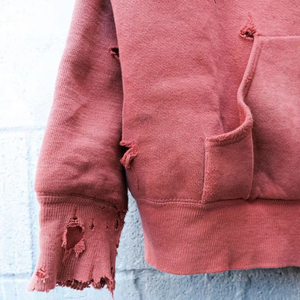 Sweat à capuche boxy personnalisé pour homme, style vintage délavé à l'acide, 100% coton épais 500 GSM en molleton bouclette, personnalisable, collection automne - Product Image 2