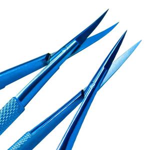 Titanium metal musical instrument set scissors and ophthalmic scissors Micro Surgical Instruments By <b>Blush</b> Surgical - Product Image 4