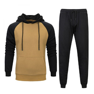 Survêtements de sport unisexes personnalisés, doublés, à capuche, séchage rapide, légers, polyester/coton, 2 en 1, pour jogging, course à pied, football, entraînement d'équipe - Product Image 1