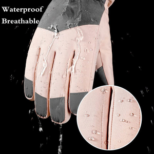 Gants de ski imperméables et durables pour les sports d'hiver, mitaines de snowboard thermiques avec système d'adhérence avancé pour les températures extrêmes - Product Image 3