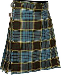 Este producto es un tartán nacional walesí, un kilt tradicional escocés de 8 yardas, un kilt tartán Highland Black Stewart. - Product Image 3