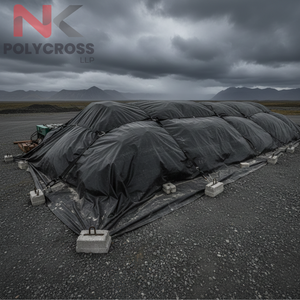 Bâche en PE extra large XXL en rouleau, imperméable, pour la protection industrielle des camions, des toitures et des équipements de grande taille - Product Image 2