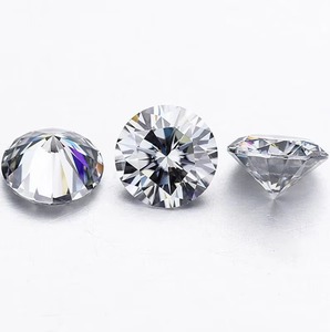 Moissanita redonda de 3 mm a 11 mm, moissanita suelta de color D con certificación GRA, moissanita facetada VVS para la fabricación de joyas. - Product Image 3