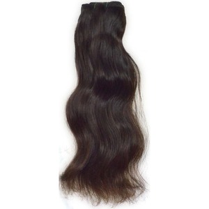 ผมต่อแท้ 100% แบบเวอร์จิน อินเดียน เรมี่ เทมเพิล แฮร์ ขนาด 10-34 นิ้ว ยี่ห้อ HUMAN HAIR - Product Image 1