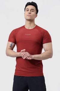 Camiseta de compresión para hombre, ropa deportiva para gimnasio, fitness, secado rápido, tela elástica, entrenamiento, camiseta deportiva, proveedor de ropa deportiva - Product Image 5