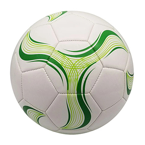 Balón de Fútbol de Fabricación Propia, Diseño de Ondas Blancas y Verdes, Balón de Entrenamiento Resistente, Tamaño 5, Equipo de Práctica Juvenil para Exteriores - Product Image 6