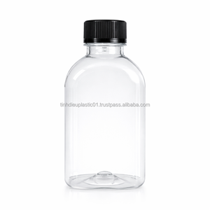 Bouteille PET vierge de qualité supérieure de 220 ml, récipient à boisson en plastique durable et anti-fuite - Product Image 1