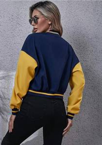 Chaqueta Universitaria Personalizada de Alta Calidad, Transpirable, de Algodón, para Mujer, Estilo Béisbol, para Escuela, Universidad, Chaqueta Bomber para Hombre - Product Image 2