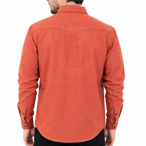 Factory Direct Sale High Quality Eco-Friendly Cotton Customizable Refined Casual <b>Men</b> <b>Jeans</b> <b>Shirts</b> Spring Quick Dry Breathable - Product Image 3