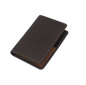 Cartera de Cuero Genuino Marrón para Hombre, Delgada, de Primera Calidad, con Logotipo Personalizado, Plegable, con Bloqueo RFID, Venta Directa de Fábrica 2026 - Product Image 5