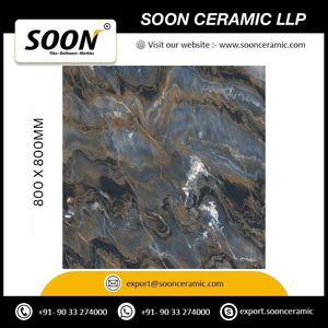 ENDURANCE PEARL - Baldosas de Porcelana Mate de Diseño Lujoso, 80 x 80 cm, con un Elegante Aspecto Rústico, Antideslizantes y Aptas para Uso en Exteriores - Product Image 2
