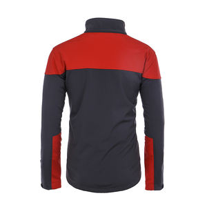 Custom Sports Motocross Canvas Softshell <b>Jacket</b> <b>Mandarin</b> <b>Collar</b> Zipper Closure Breathable Windproof Design Autumn High Street - Product Image 2