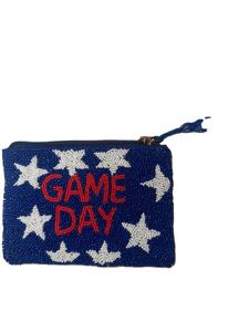 À la mode Artisanat Perlé Broderie JEU JOUR Mini Sac À Fermeture Éclair À La Mode Belle Élégant Premium Look Par Hiba Enterprises - Product Image 3