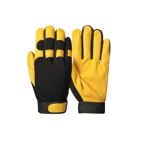 Gants de mécanicien en cuir personnalisés Texture lisse Durable XS S XL Tailles Gants de sécurité mécaniques - Product Image 1