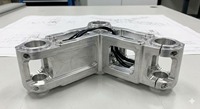 Bloc de refroidissement en aluminium à géométrie complexe pour les configurations d'ensembles de disques SSD m.2 de serveur
