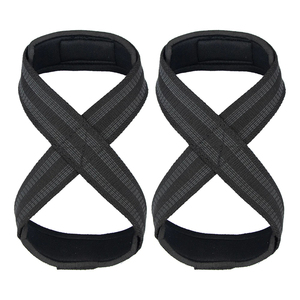 Sangles de levage en néoprène réglables antidérapantes pour la musculation, équipement de gym unisexe, fermeture ajustée haute élasticité - Product Image 5
