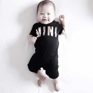 Vente en gros 100% barboteuse en coton biologique pour bébé garçon et fille pour le printemps - Product Image 1