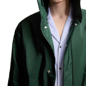Chaqueta Cortavientos Personalizada para Hombre, con Capucha, de Nailon Ligero, Impermeable, Técnica, Minimalista, Casual y Premium - Product Image 4