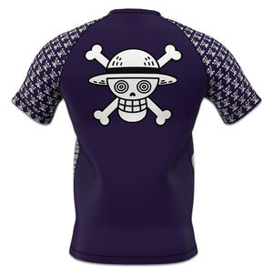 Rashguard BJJ respirant personnalisé à manches courtes, compression en polyester et élasthanne, imprimé numérique, MMA No Gi - Product Image 4