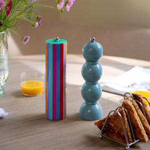 Moulin à sel et à poivre manuel de qualité supérieure, couleur et taille personnalisables, compatible OEM, de l'usine HNH Craft. - Product Image 5