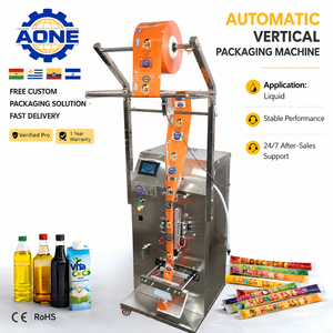 Máquina Envasadora Vertical Automática Personalizada para Líquidos de Gran Volumen: Leche, Zumo, Polos, Bolsas y Soluciones - Product Image 1