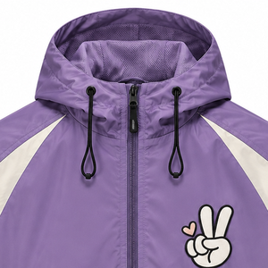 Windbreaker <b>Jacket</b> for <b>Men</b> <b>lightweight</b> outdoor sports water resistant hooded custom activewear sportswear manufacturer wholesale - Product Image 5