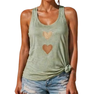Débardeur Athlétique Femme Coton Polyester Sans Manches Fitness Gym Yoga Course Sportswear Prix Abordable Vente Directe Usine OEM - Product Image 1