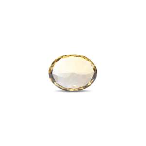 Natural Citrine Oval Cabochon 11.6 Carat Loose Gemstone for Fine Jewelry - Product Image 2