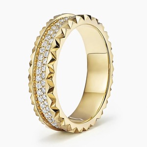 D VS1 VVS1 IGI Certified Lab Grown Diamond Engagement Wedding <b>Ring</b> for Women Custom 14K 18K Gold Round Cut Diamond Fine <b>Rings</b> - Product Image 6